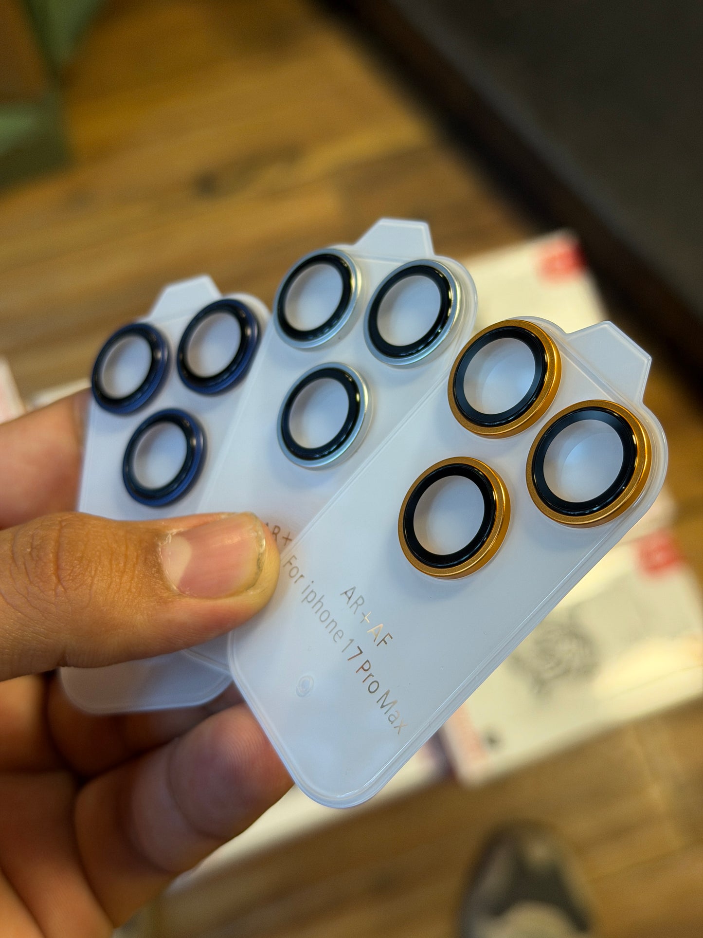 Clear full camera lens 17 pro max