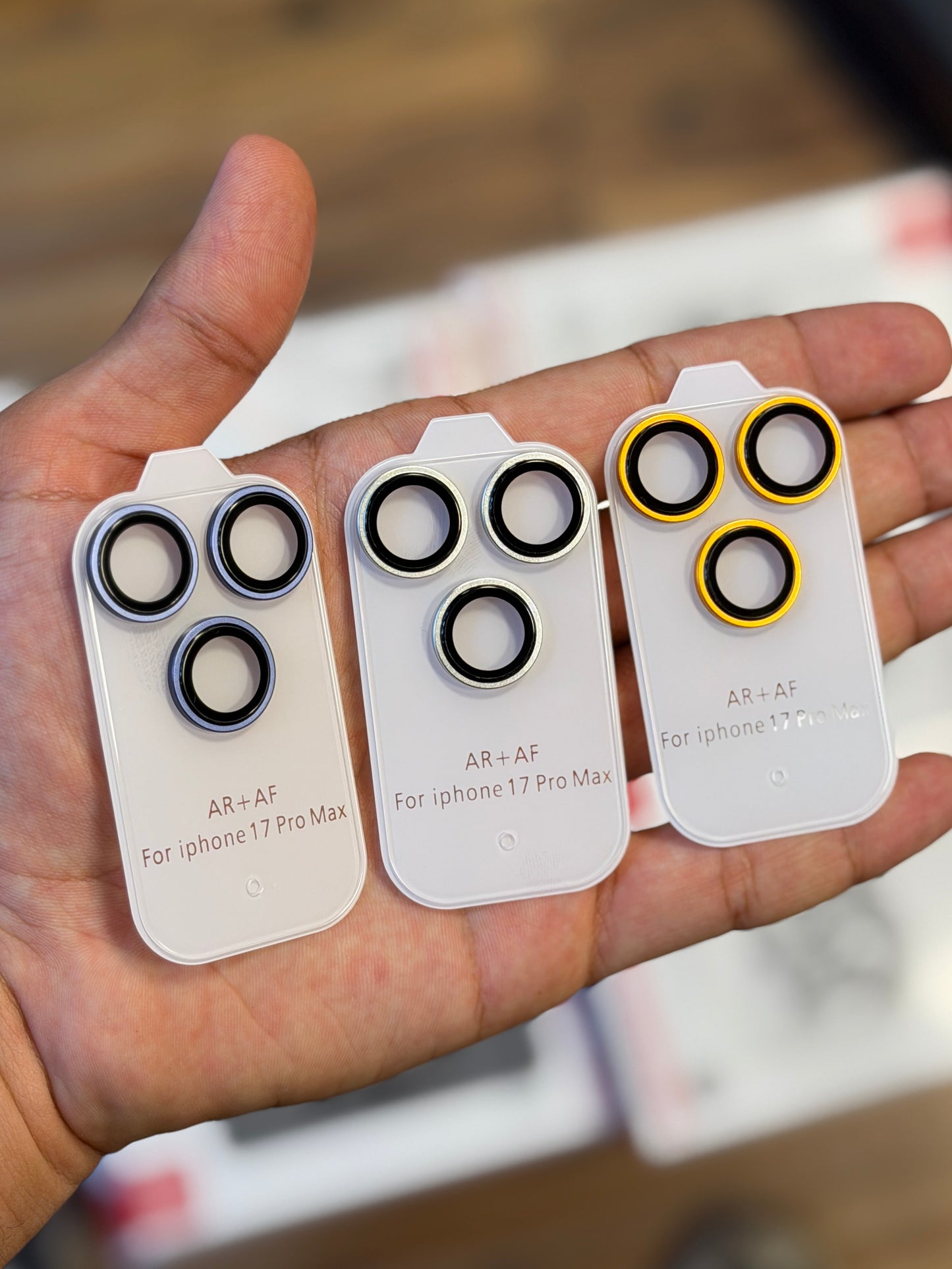 Clear full camera lens 17 pro max